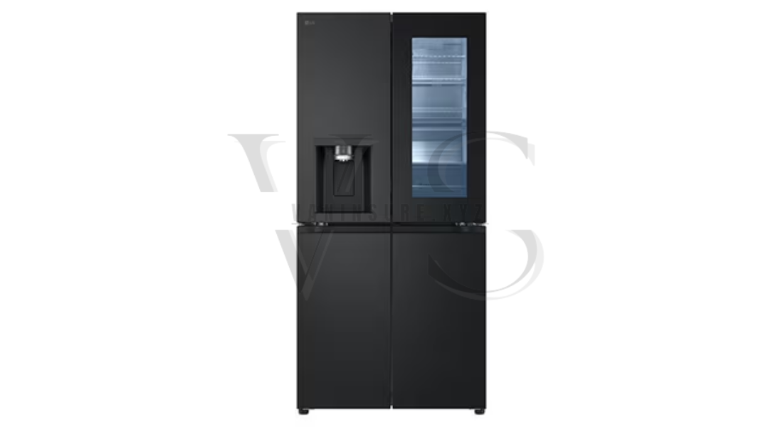 LG InstaView Side by Side Fridge 665L