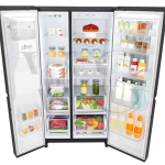 LG InstaView Side by Side Fridge 665L